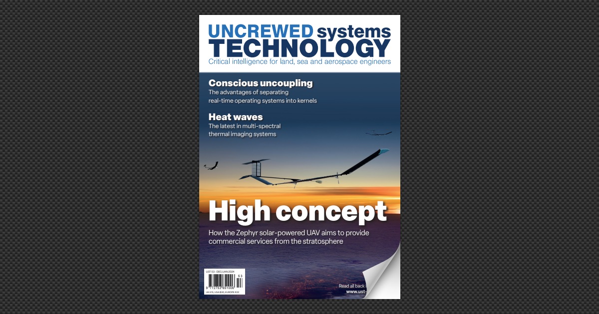 Issue 53 Uncrewed Systems Technology Dec/Jan 2024 AALTO Zephyr 8 l RTOS ...